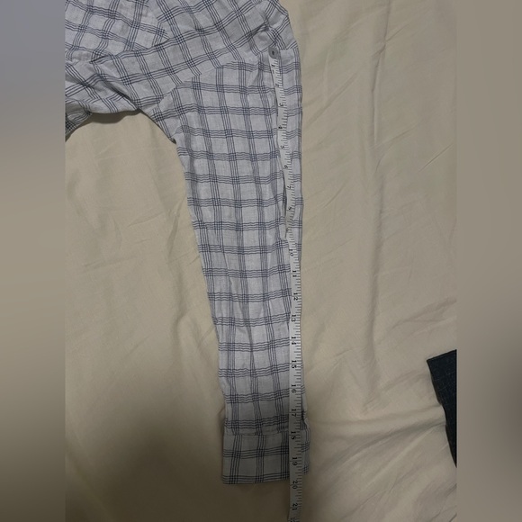 H:CONNECT Checked Button-Up Shirt | Soft Lightweight Fabric | Size XS - Picture 4 of 5
